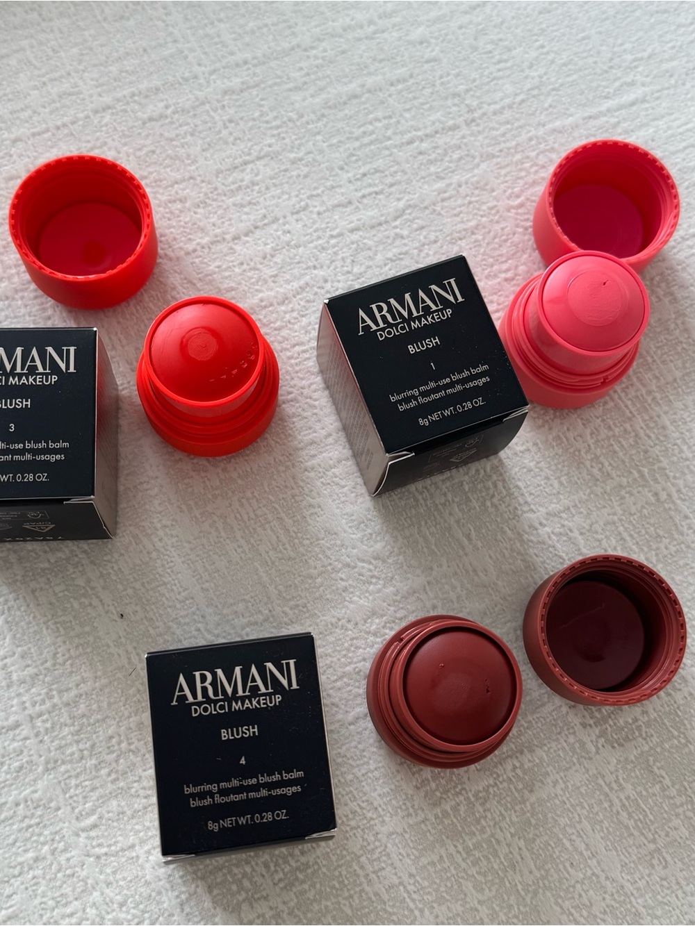 Armani Dolci Makeup Blurring Multi-Use Blush Balm Set - Picture 10 of 11